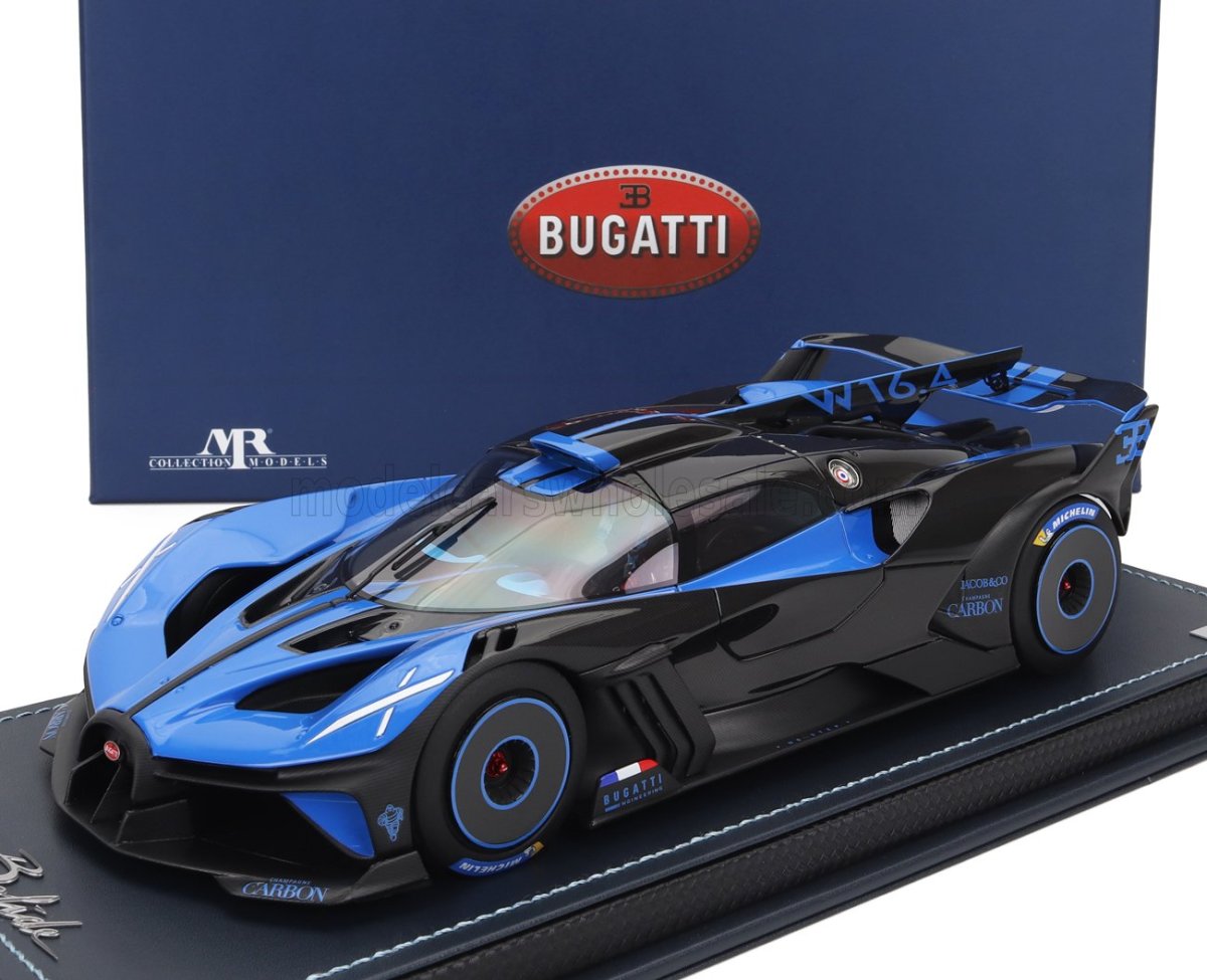 Modèle réduit Bugatti - Bolide W16 8.0 Four-turbo 1850hp 500km/h