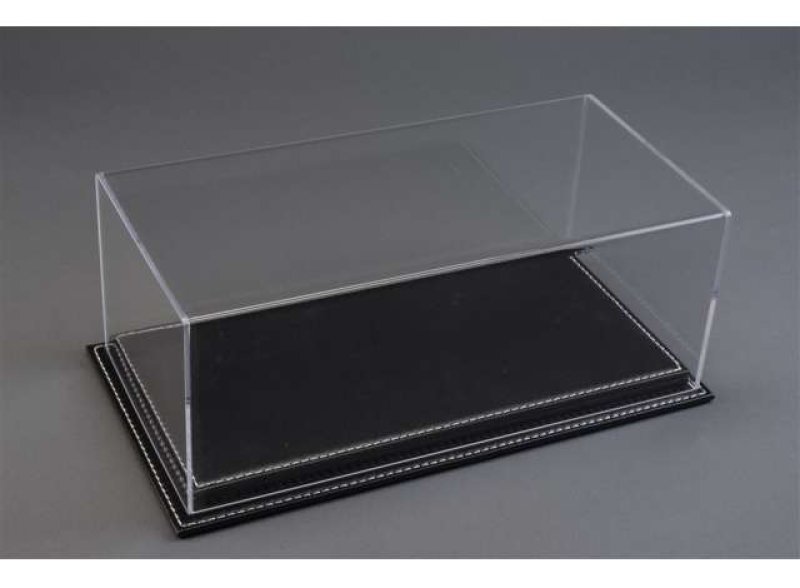 Schaalmodel Vitrine Display Case With Leather Base 1/12 Atlantic