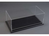 VITRINE  Display Case with Leather Base