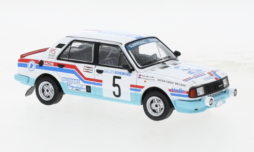 Skoda 130 L, No.5, Rallye Bohemia, J.Haugland/B.Wi