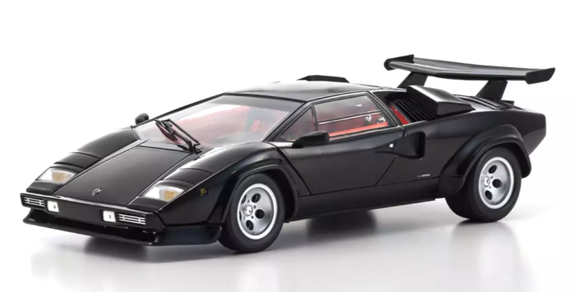 Lamborghini Countach LP5000 Quattrovalvole Zwart