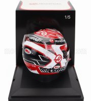 BELL HELMET - F1 CASCO HELMET HAAS FW23 TEAM MONEYGRAM HAAS N 20 SEASON 2023 KEVIN MAGNUSSE