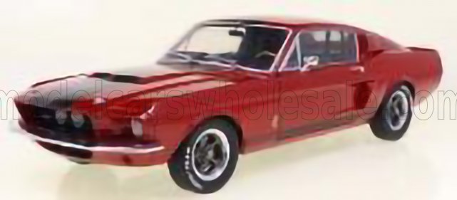FORD - MUSTANG SHELBY GT500 COUPE 1967 - ROOD ZWAR