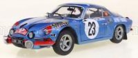 RENAULT - ALPINE A110 1600S (night version) N 23 RALLY MONTECARLO 1972 JEAN PIERRE NICOLAS - MICHEL VIAL