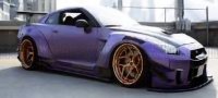 NISSAN - GT-R (R35) LIBERTY WALK BODY KIT 2.0 COUPE 2022 - PURPLE