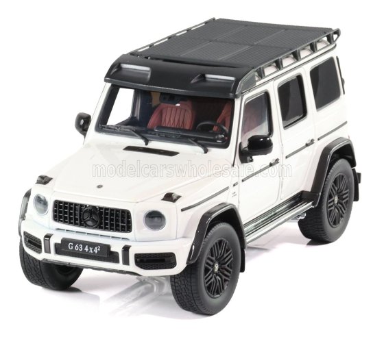MERCEDES BENZ - G-CLASS G63 4x4 4.0 V8 BITURBO 585cv AMG 2020 - BLANC