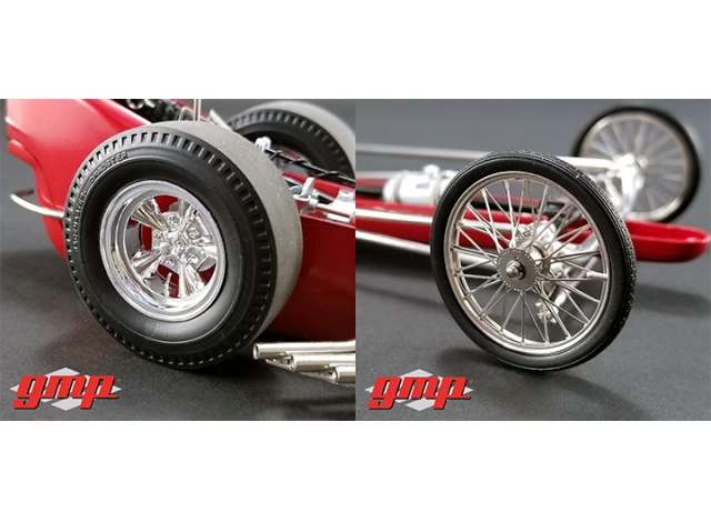 Vintage Dragster Tommy Ivo Wheel and Tire Pack (fr