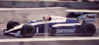BRABHAM - F1 BT53 PARMALAT N 1 WINNER CANADIAN GP (with pilot figure) 1984 NELSON PIQUET