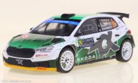 Skoda Fabia, No.24, WRC2, Rally Monte Carlo , N.Gryazin/K.Aleksandrov, 2023