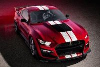 FORD MUSTANG GT500 FAST TRACK 2020 - ROUGE/BLANC