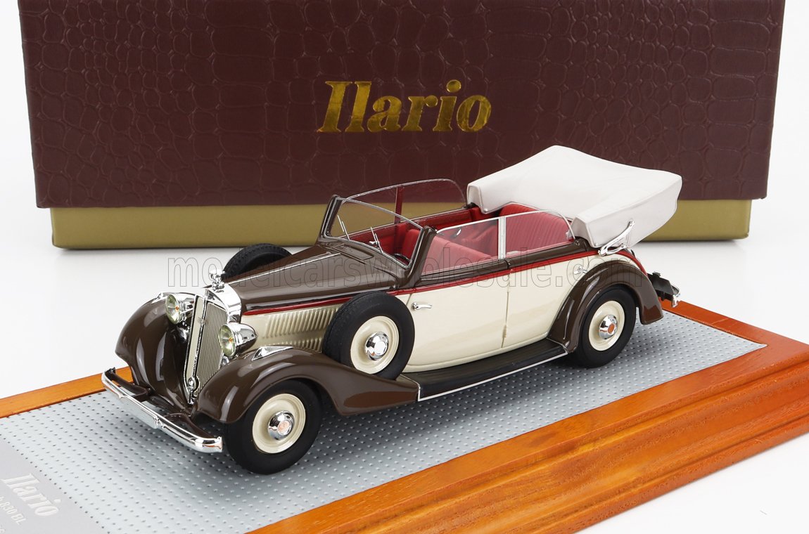 HORCH - 830 BL CABRIOLET CLOSED 1936 - BROWN BEIGE