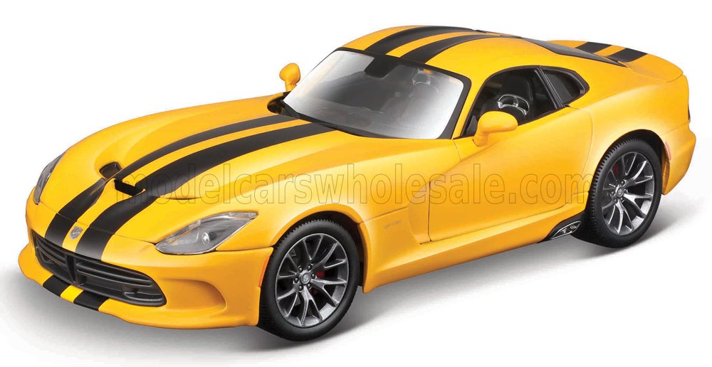 DODGE - VIPER GTS SRT COUPE 2013 - geel zwart