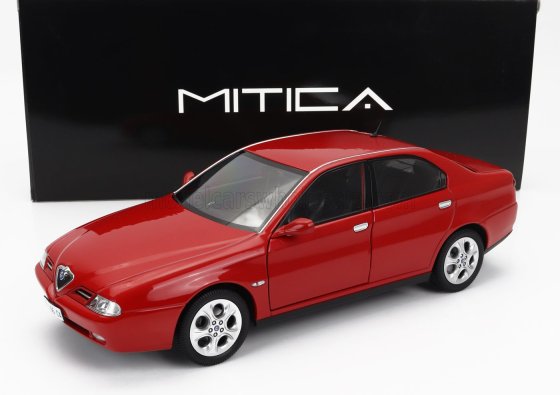 ALFA ROMEO - 166 3.0 V6 1998 - BLACK INTERIOR - ROSSO ALFA RED