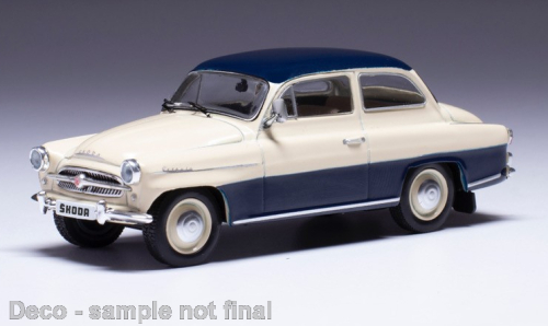 Skoda Octavia, beige/blauw, 1959