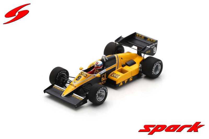 Spark S3921 ATS D6 Formula 1, No.9 Monaco GP 1983, Manfred
