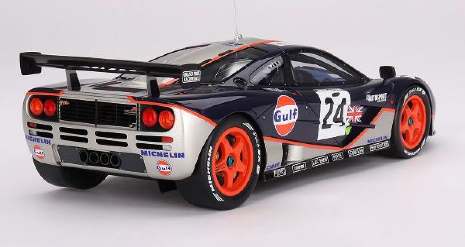 Schaalmodel Mclaren F1 Gtr N°24 Gulf Racing 4th 24h Le Mans 1995 M....
