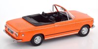 BMW - 1600-2 CABRIOLET 1968 - WITH REMOVABLE SOFT-TOP - ORANGE
