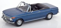 BMW - 2002 CABRIOLET 1968 - WITH REMOVABLE SOFT-TOP - BLUE MET