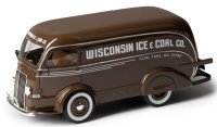 INTERNATIONAL - D-300 N 600 VAN WISCONSIN ICE & COAL CO. 1938 - BROWN