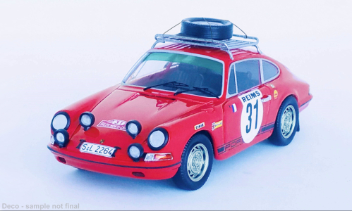 Porsche 911 S, No.31, Rallye Monte Carlo, G.Larrou