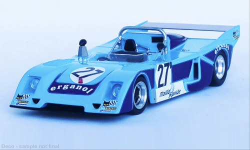 Chevron B36, RHD, No.27, 24h Le Mans, J-L.Bos/F.St