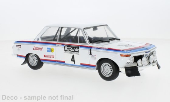 BMW 2002, No.4, Rallye WM, RAC Rally, B.Waldegard/H.Thorszelius, 1973