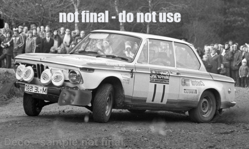 BMW 2002, No.11, RAC Rally, A.Warmbold/J.Todt, 197