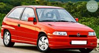 Opel Astra GSi 1991 Rood