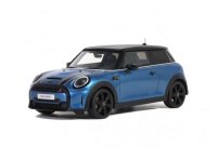 Mini Cooper S *Resin series*, island blue with white stripes 2021