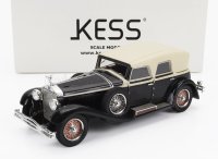 ISOTTA FRASCHINI - TIPO 8A SS CASTAGNA ch.1578 CABRIOLET CLOSED 1930 - BLACK BEIGE