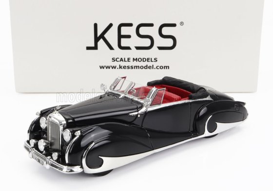 BENTLEY - MK VI sn.B25071 FRANAY DROPHEAD COUPE CABRIOLET OPEN 1947 - BLACK