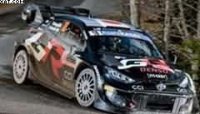 TOYOTA GR YARIS RALLY1 HYBRID N°18 TOYOTA GAZOO RACING WRT 7th RALLYE MONTE CARLO 2024 T. KATSUTA - A.JOHNSTON