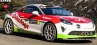 ALPINE A110 RALLY RGT N°61 CODE RACING DEVELOPMENT 1st RGT RALLYE MONTE CARLO 2024