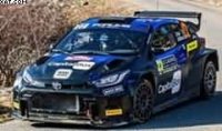 TOYOTA GR YARIS RALLY 2 N°23 PRINTSPORT RACING TEAM 5th RC2 RALLYE MONTE CARLO 2024
