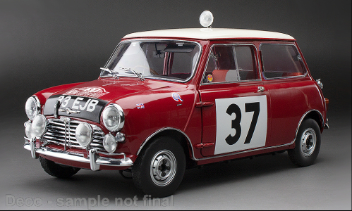 Mini Morris Cooper S, RHD, No.37, Rallye Monte-Car