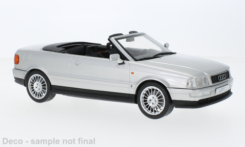 Audi Cabriolet, zilver, 1991