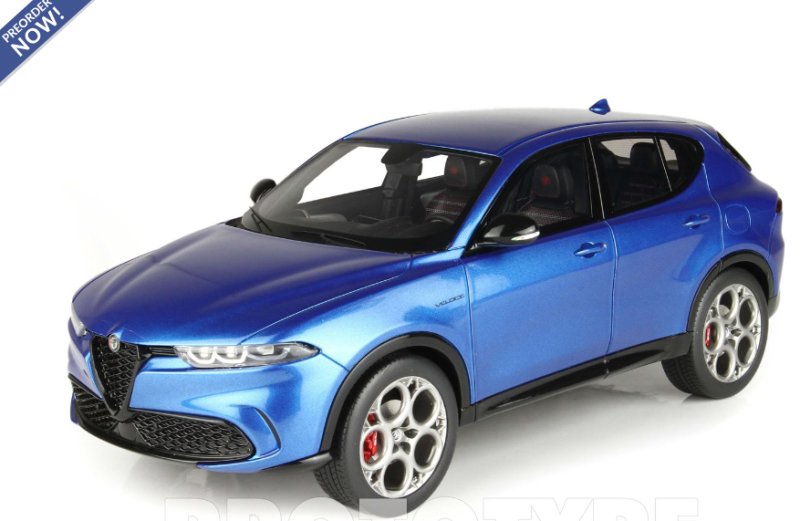 B.B.R ＜予約品＞ BBR 1/18 Alfa Romeo Tonale Veloce Blue