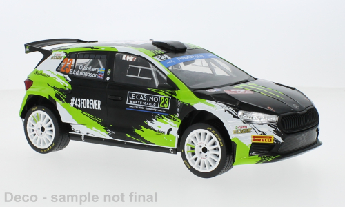 Skoda Fabia Rally2, No.23, Rallye WM, Rally Monte 