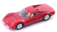 FERRARI - DINO 206 P BERLINETTA SPECIALE PININFARINA 1965 - ROUGE