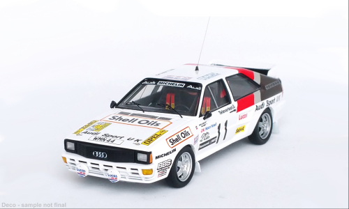 Audi quattro, No.11, Rallye WM, Rallye Schweden, D