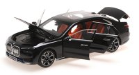 BMW i7 – 2022 – NOIR METALLIC/ROUGE METALLIC