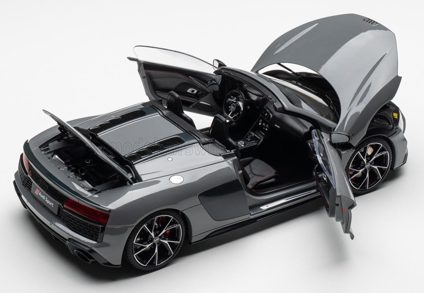 AUDI - R8 SPIDER PERFORMANCE 2021 - NARDO GRIJS