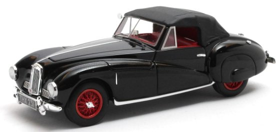 ASTON MARTIN - 2-L SPORTS SPIDER CABRIOLET CLOSED 1949 - BLACK