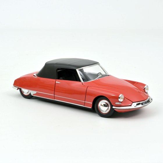 Citroën DS 19 Convertible 1961 Corail Red 1:18