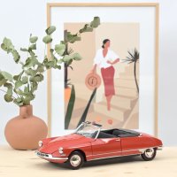 Citroën DS 19 Cabriolet 1961 Corail Rood