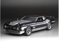 Ford Mustang Mach I, raven zwart 1971