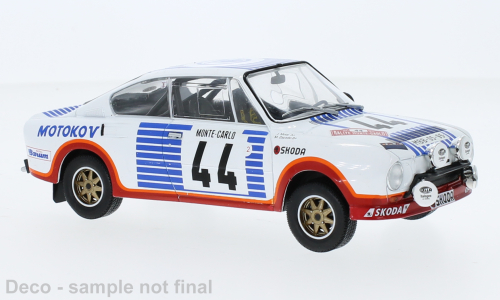 Skoda 130 RS, No.44, Rallye WM, Rally Monte Carlo 