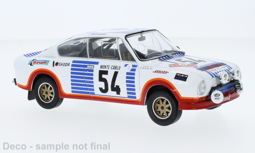 Skoda 130 RS, No.54, Rallye WM, Rally Monte Carlo 