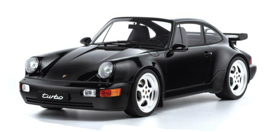 Porsche 911 (964) Turbo 3.6 - 1994 ZWART