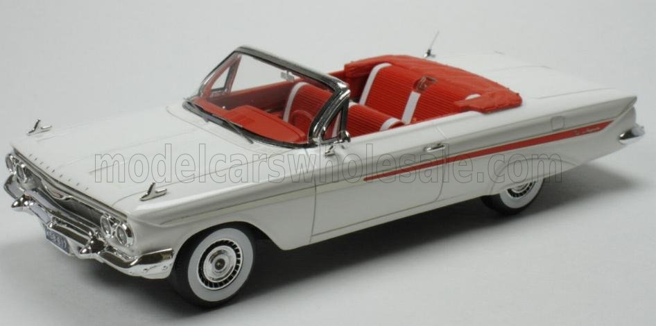 CHEVROLET - IMPALA CABRIOLET OPEN 1961 - WIT